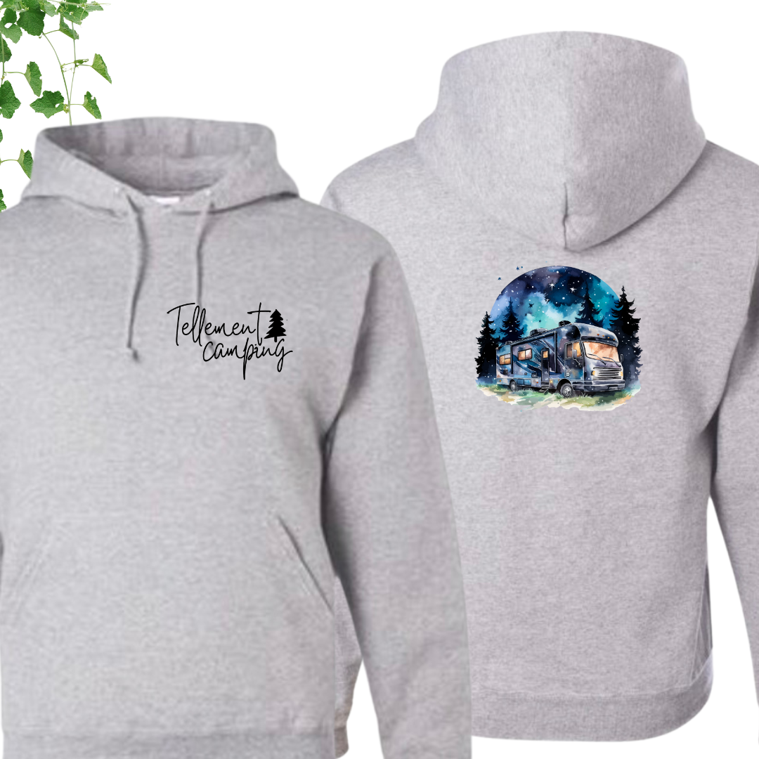 Hoodie - Camping en motorisé