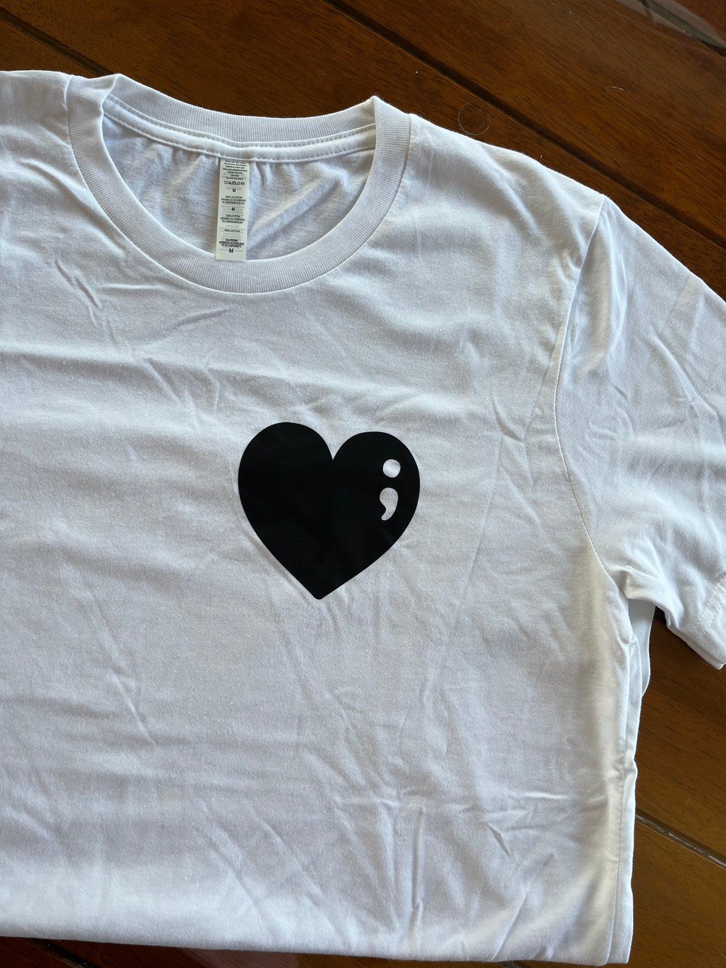 T-Shirt point-virgule