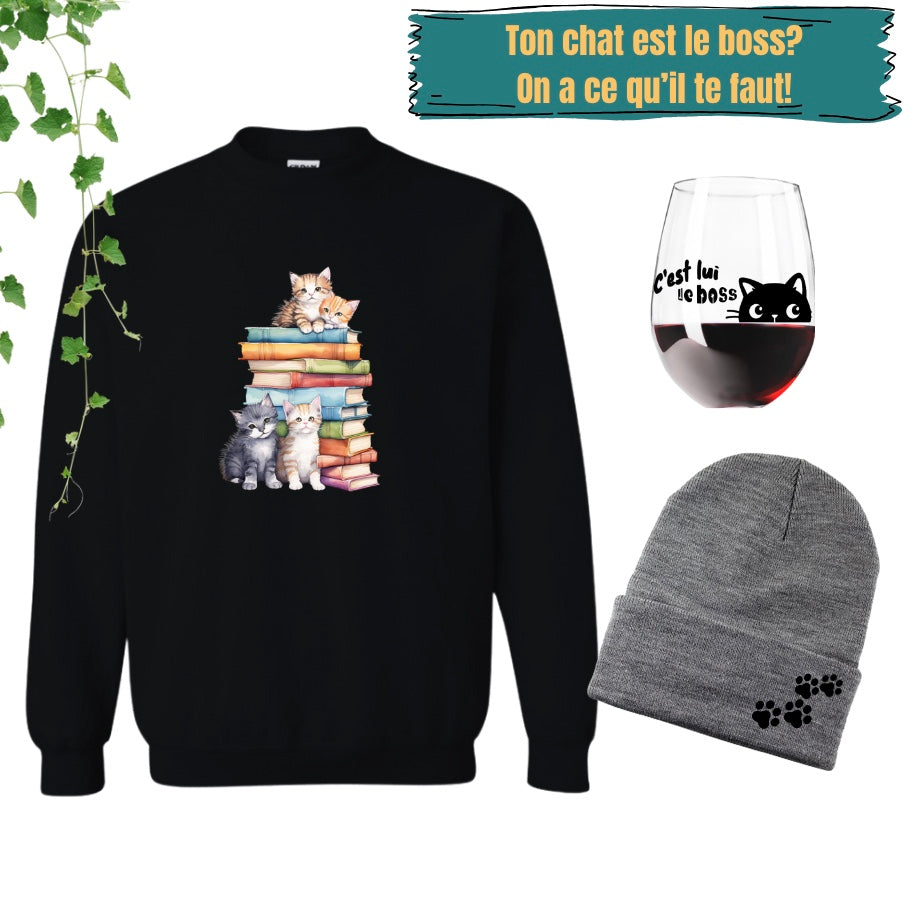 T-Shirt - Je t'aime GROS comme Chat!