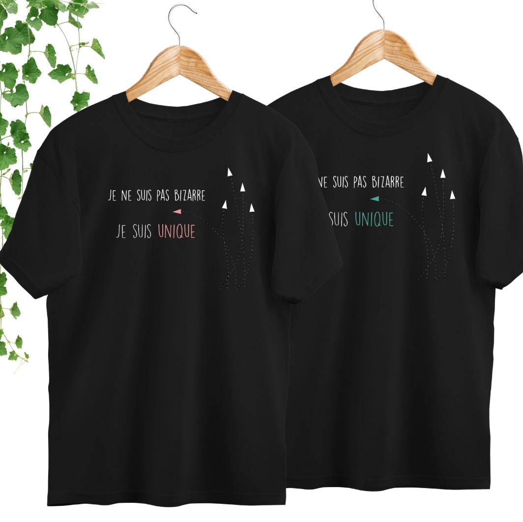 T-Shirt - Je ne suis pas bizarre, je suis unique