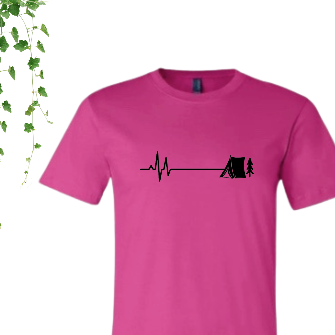 T-Shirt - Camping en tente