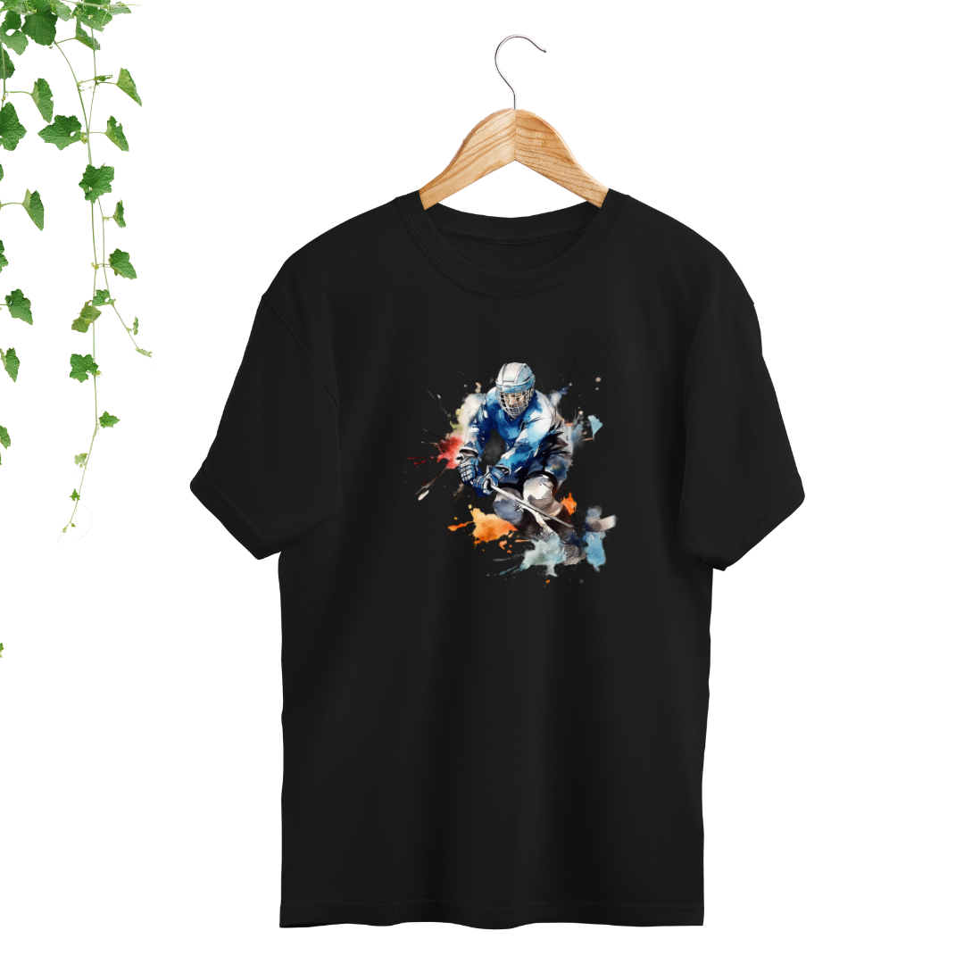 T-Shirt - Joueur de hockey