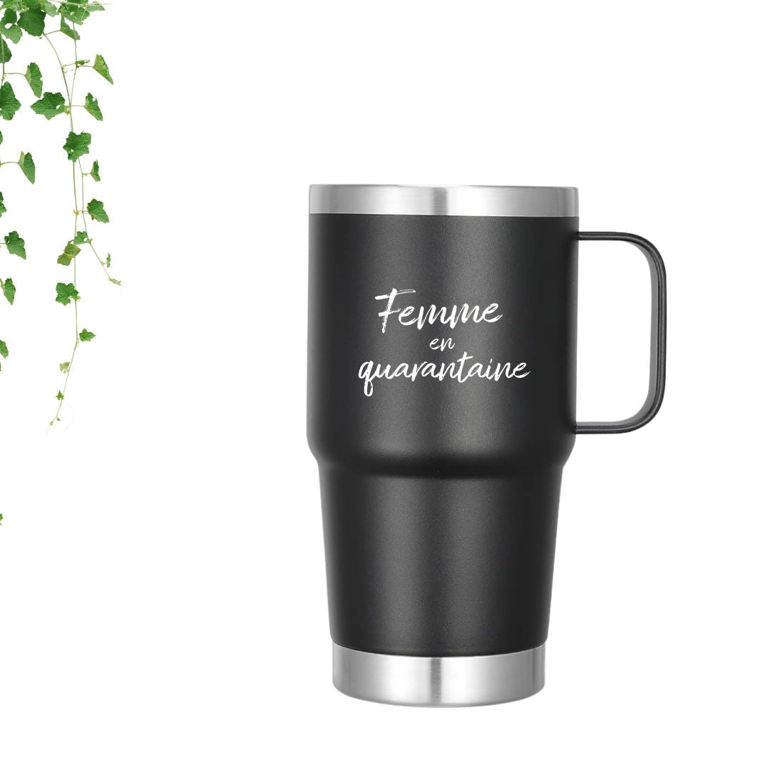 Tasse| Femme en quarantaine