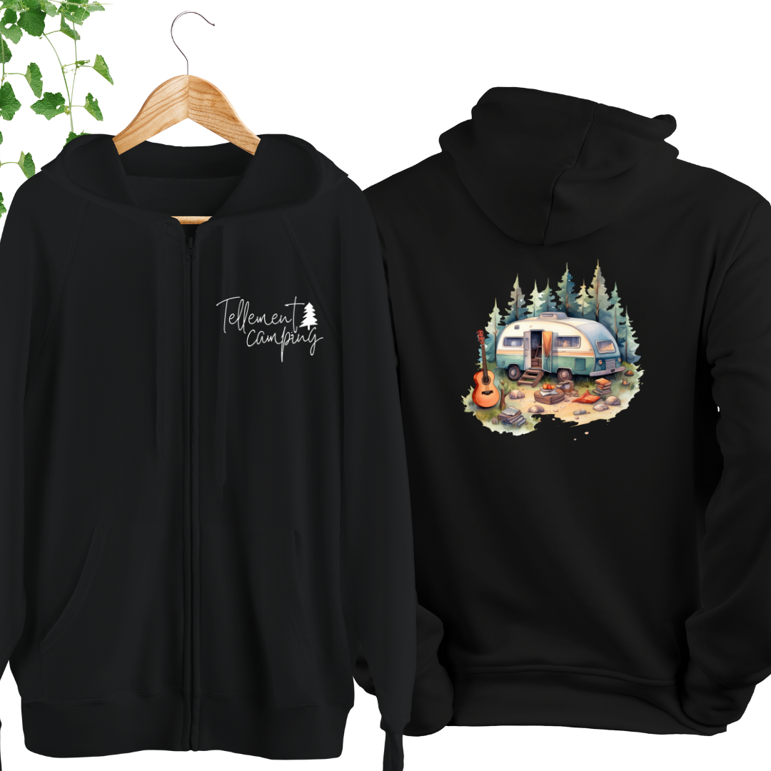 Veste fermeture éclair - Campeur festif