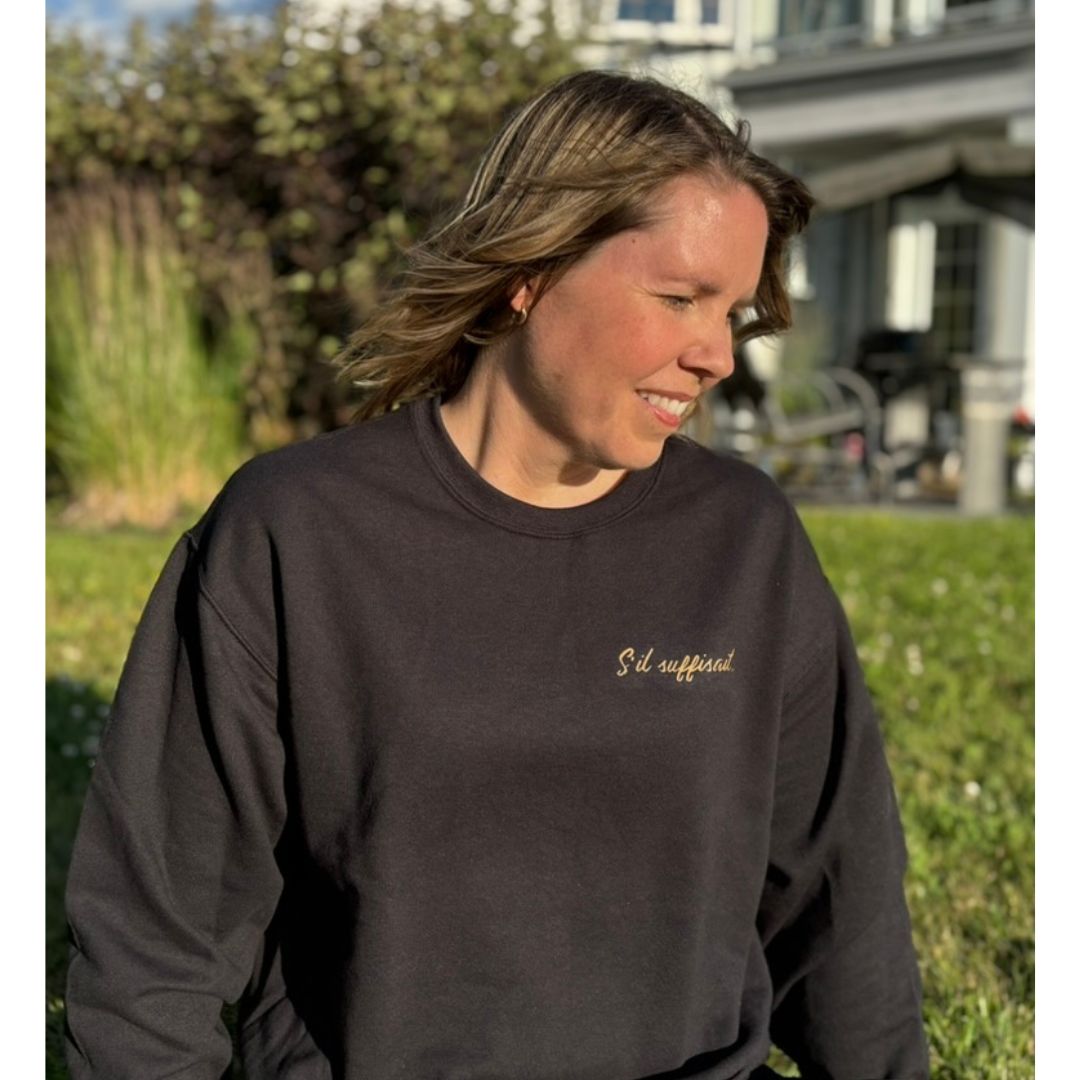 Crewneck « S’il suffisait… »