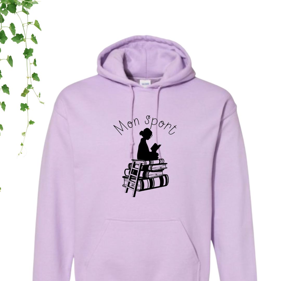 Coton ouaté - La lecture, c'est mon sport! 📚