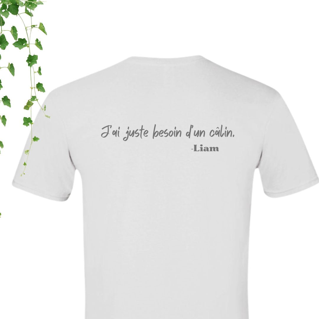 Ensemble de luxe « S’il suffisait… » – Hoodie, T-shirt, doudou et roman