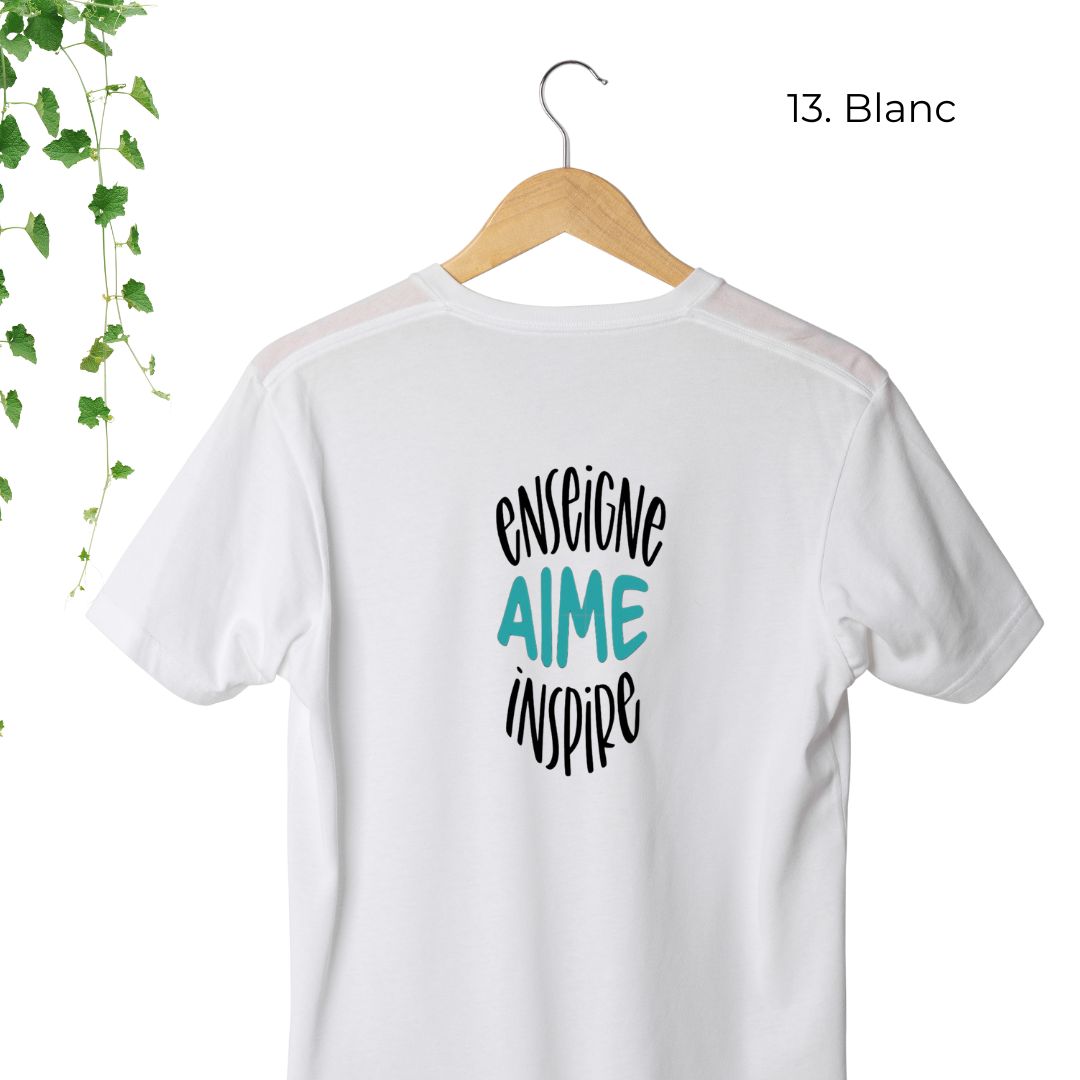 T-Shirt | Enseigne Aime Inspire