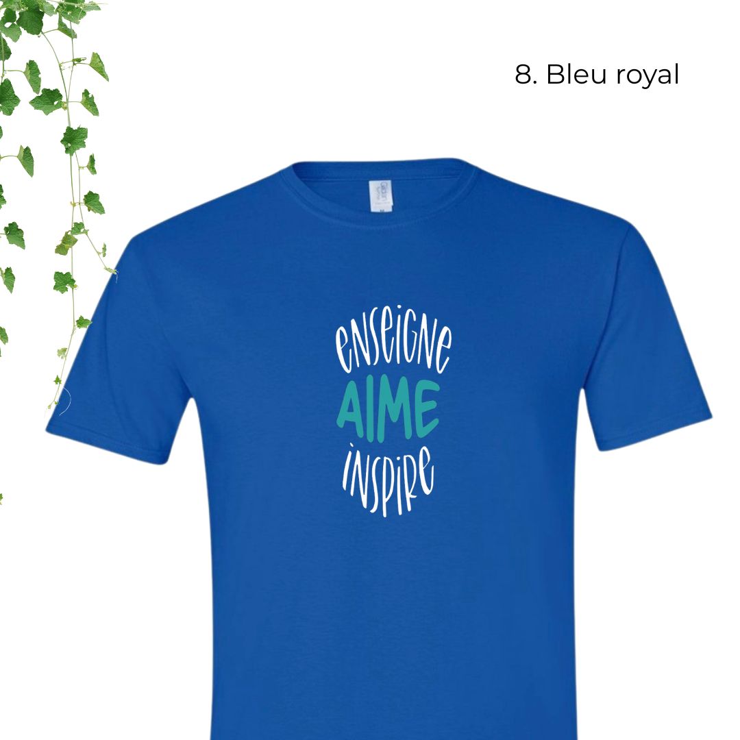 T-Shirt | Enseigne Aime Inspire