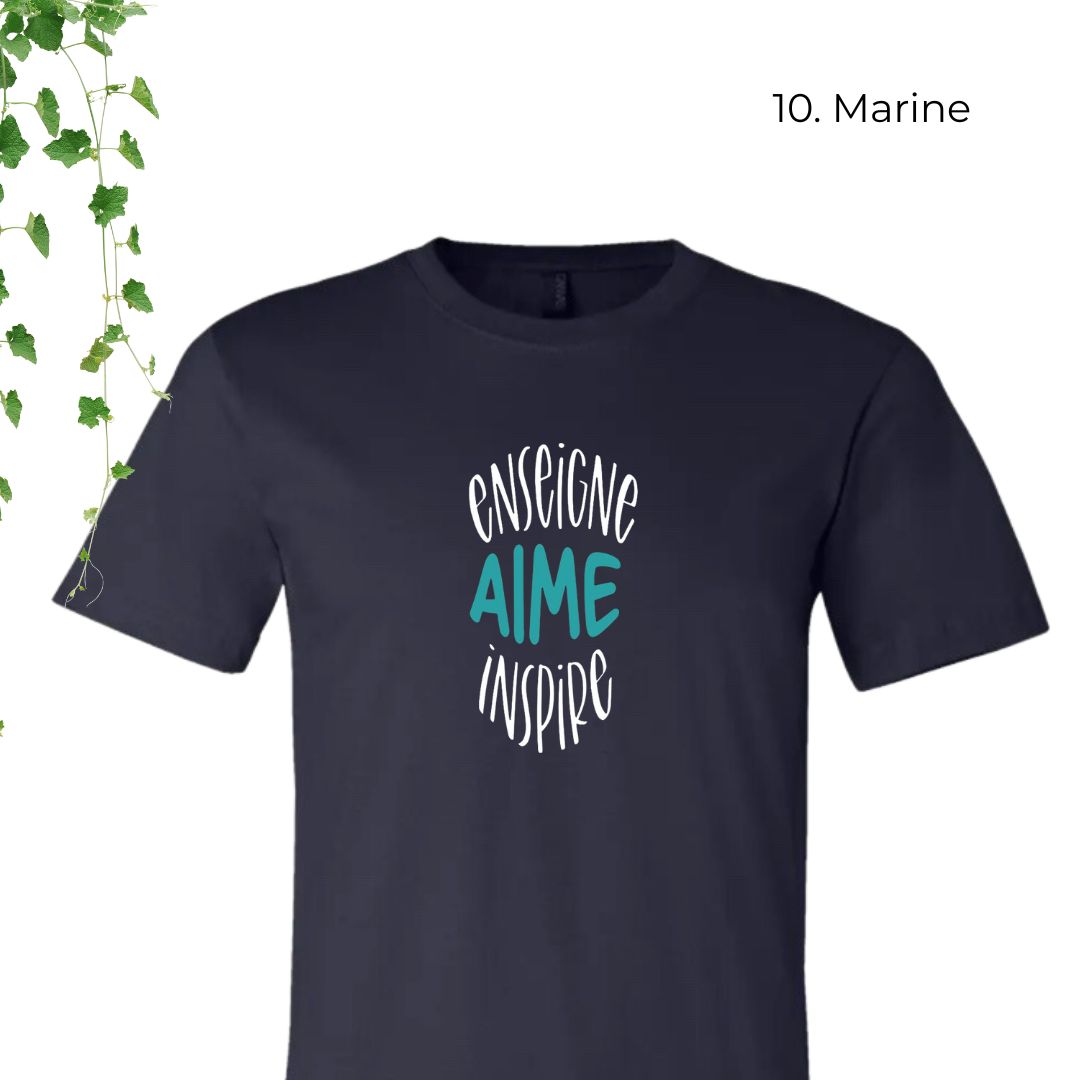 T-Shirt | Enseigne Aime Inspire
