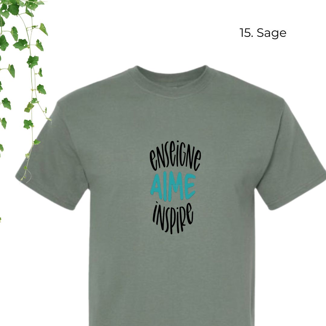 T-Shirt | Enseigne Aime Inspire