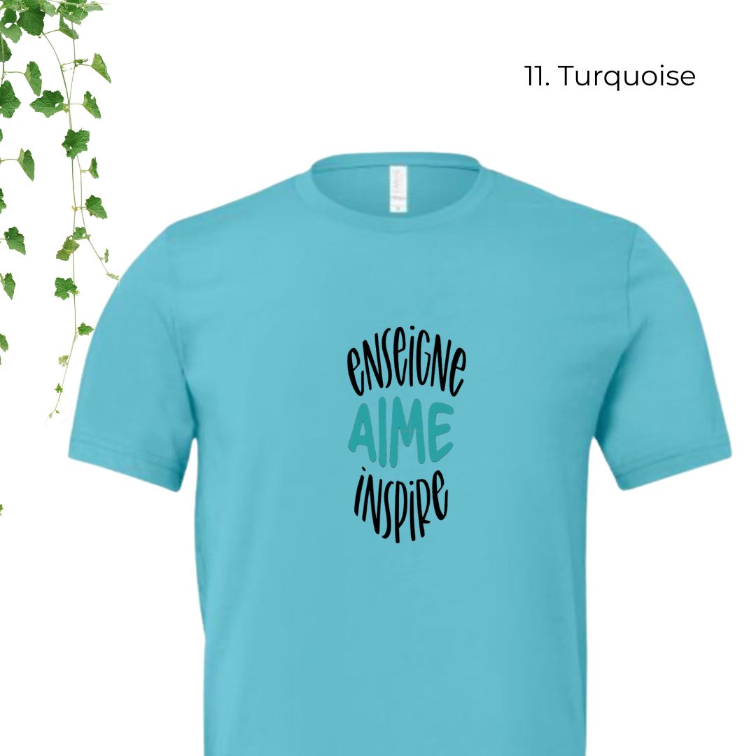 T-Shirt | Enseigne Aime Inspire