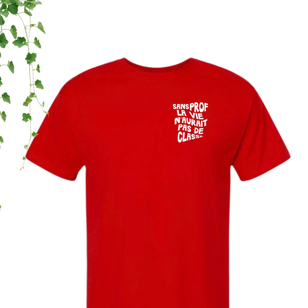 T-Shirt | Sans prof, la vie n'aurait pas de classe