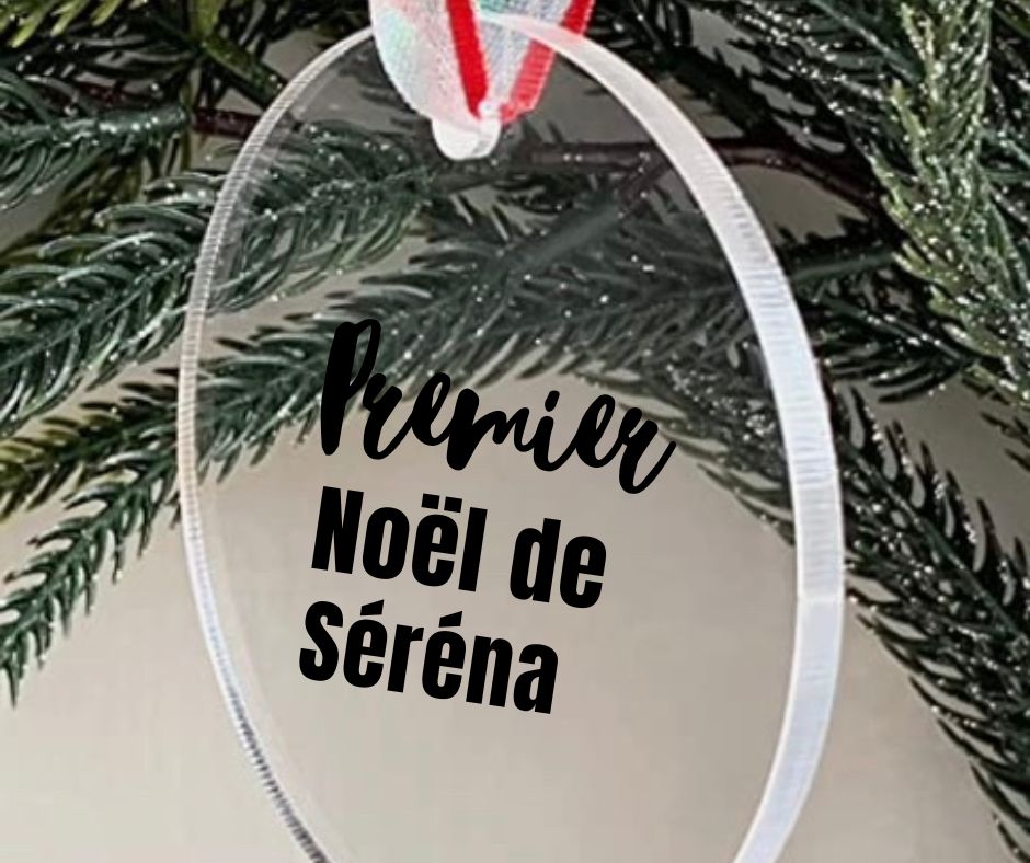 Ornement de Noël - Personnalisé