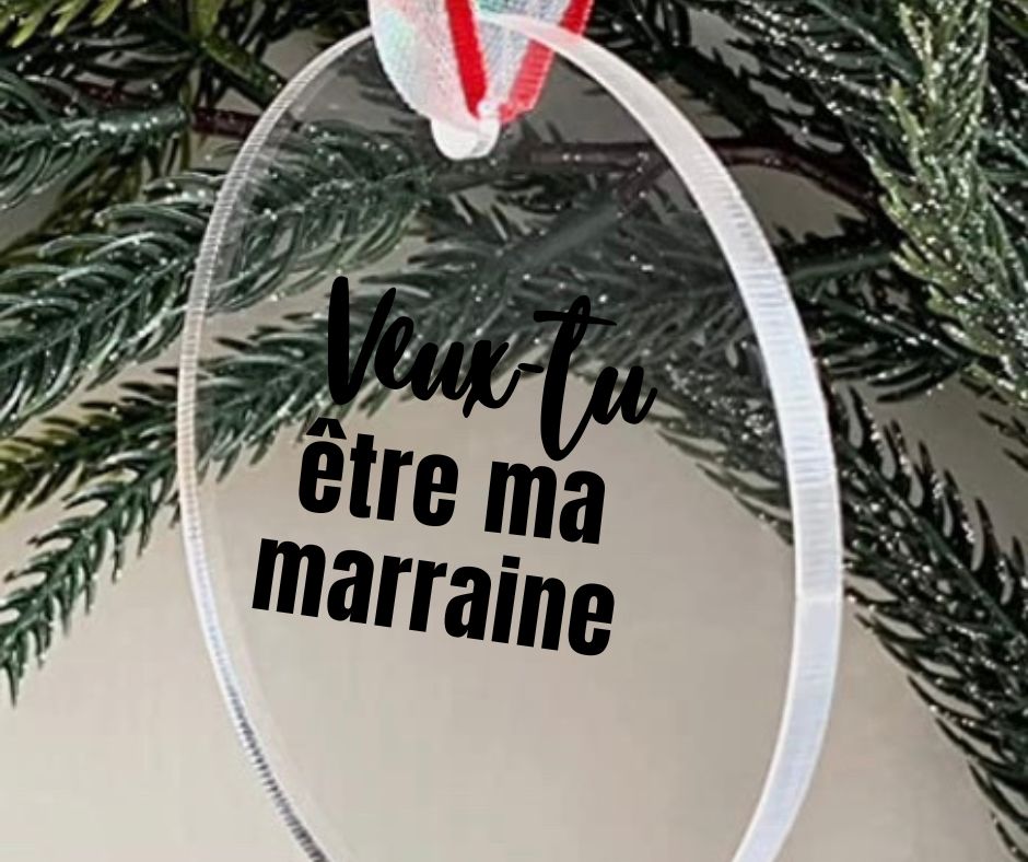 Ornement de Noël - Personnalisé