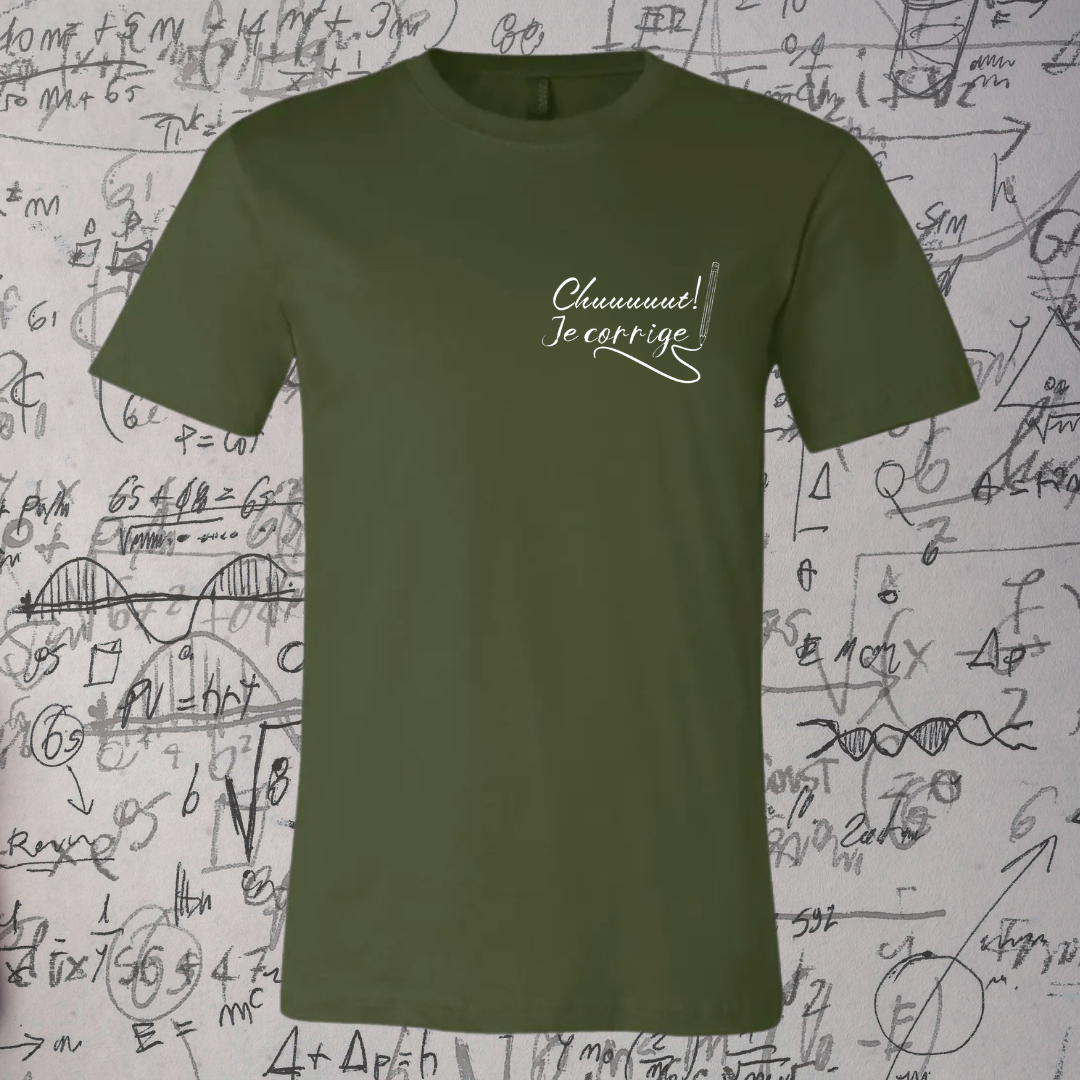 T-Shirt - Chuuuuut! Je corrige