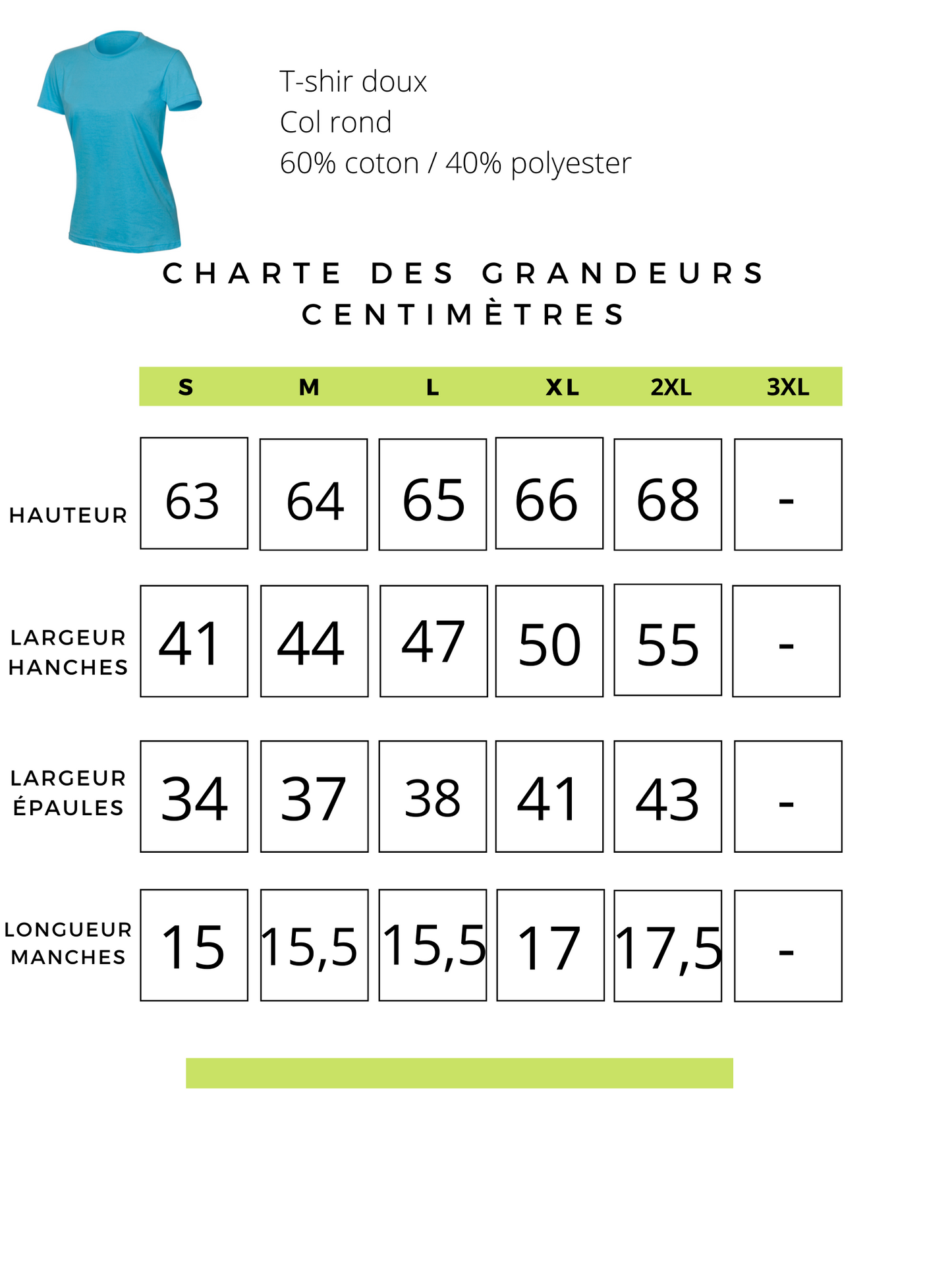 T-Shirt Aqua - Bibliothèque