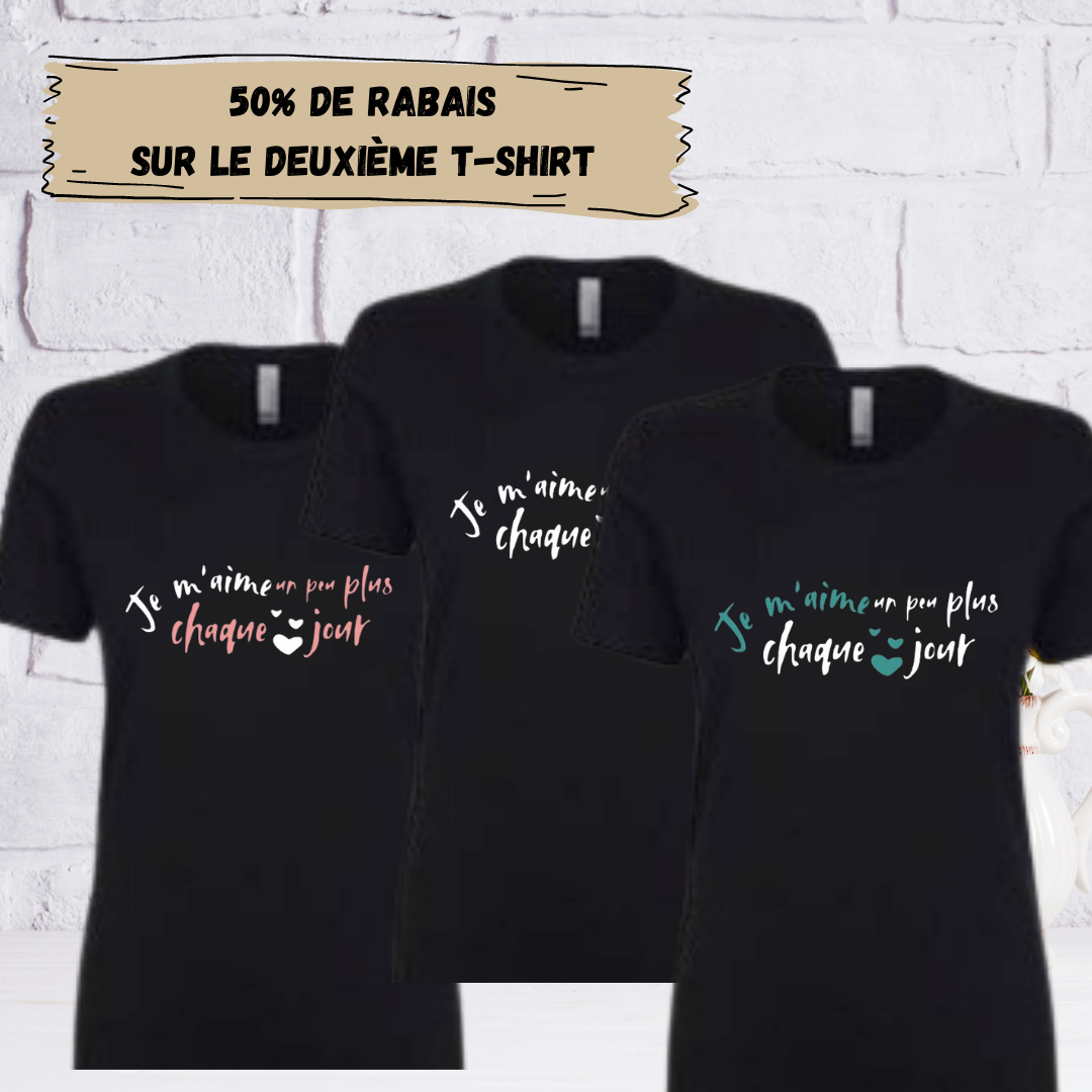 T-shirt - 50% de rabais sur le 2e t-shirt