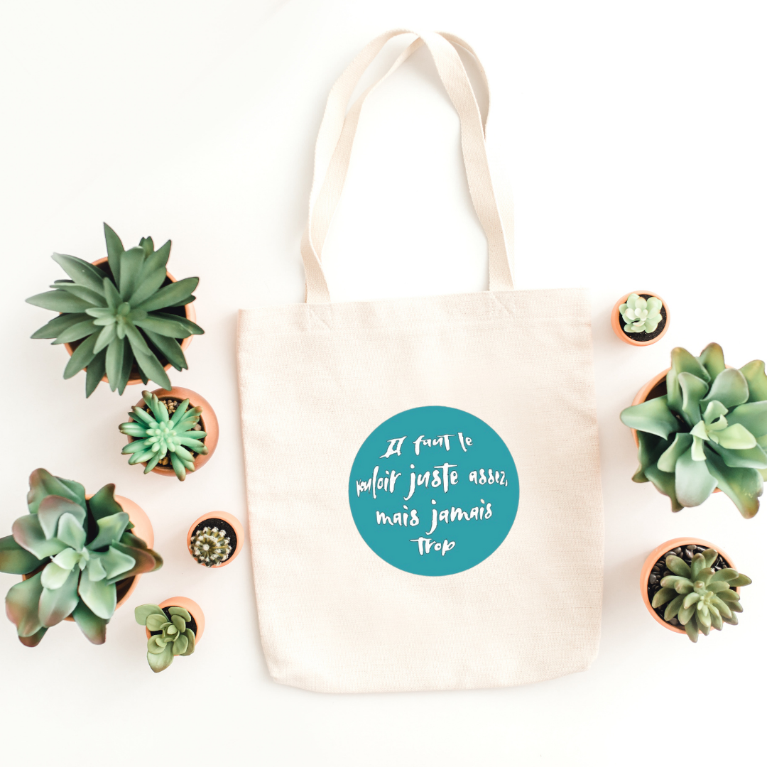 Sac fourre-tout - Il faut le vouloir juste assez, mais jamais trop