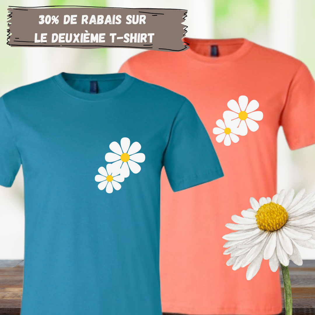 Duo Marguerite - 30% de rabais sur le 2e chandail