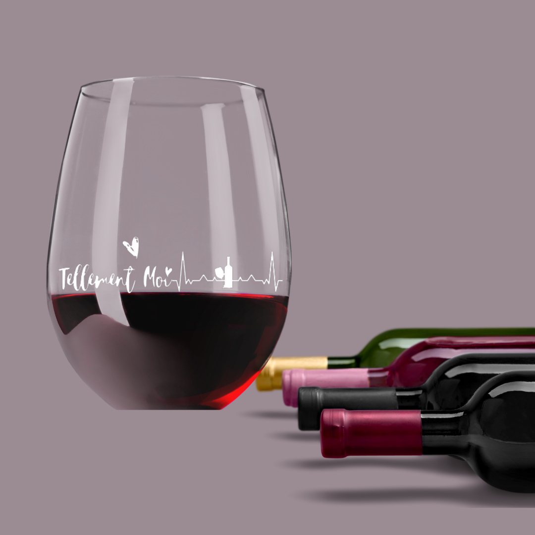 Six verres à vin de ton choix