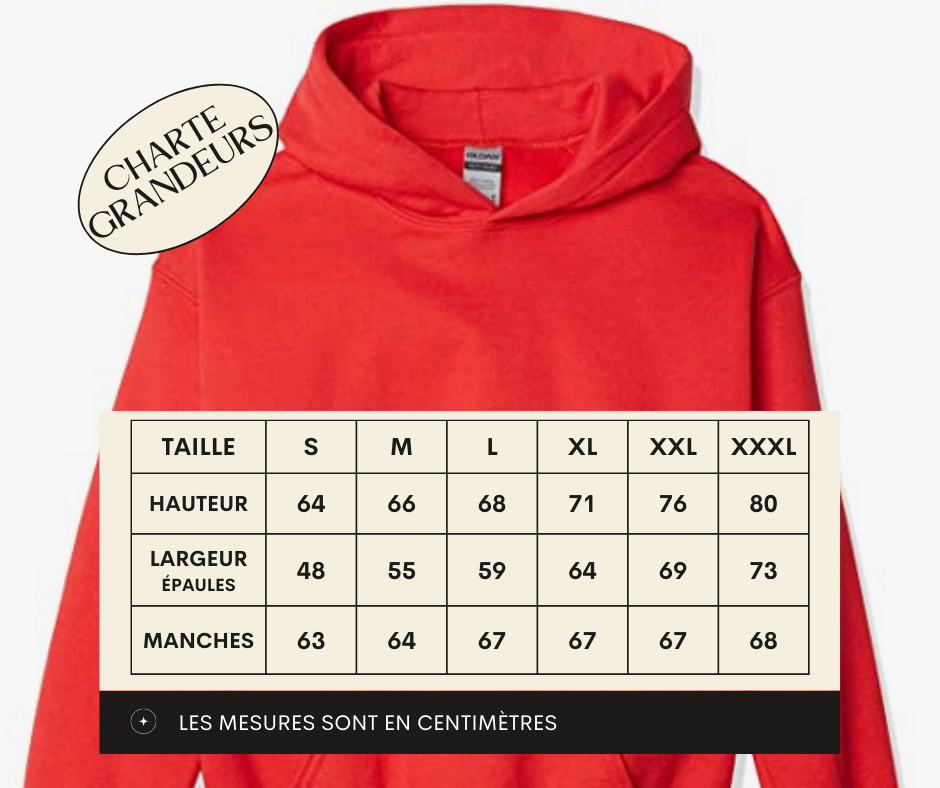 Hoodie Rouge - Chat Curieux