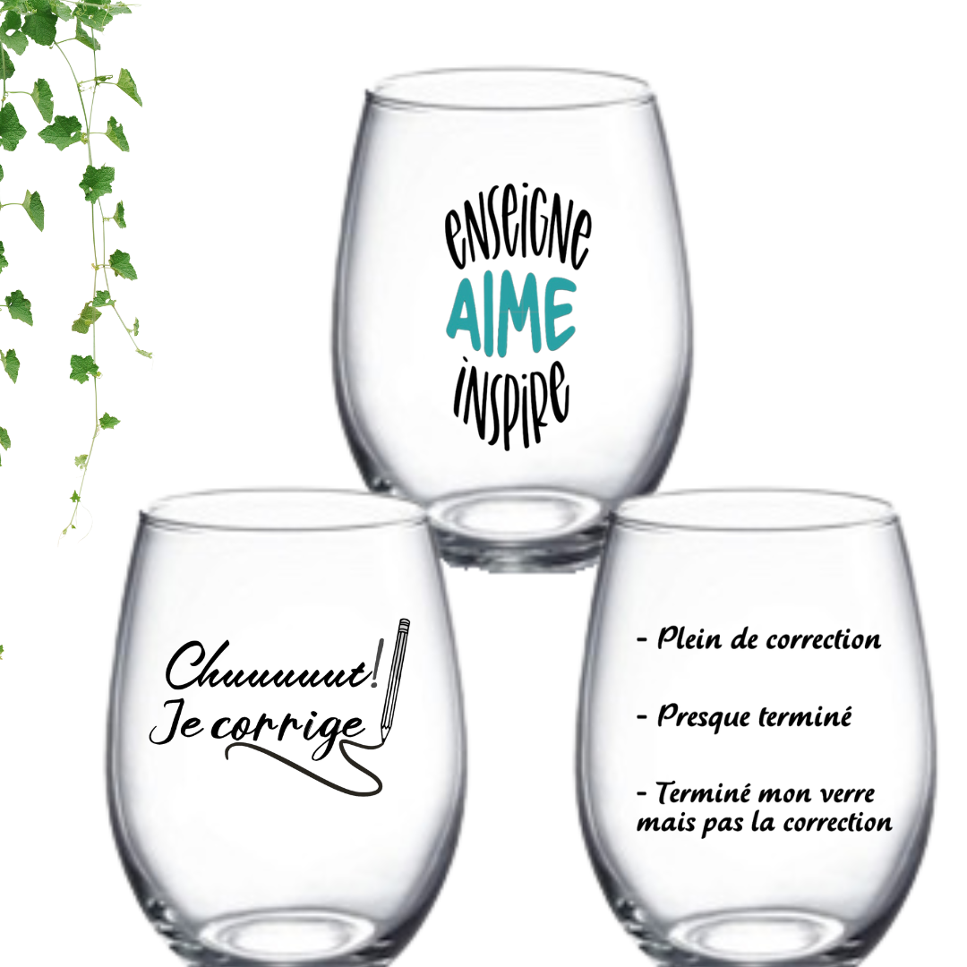 Verres / Tasses Enseignant