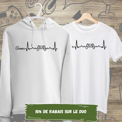 Duo Hoodie / T-Shirt Gamer