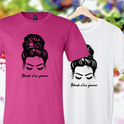 T-Shirt - Blonde d'un Gamer