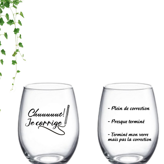 Deux verres - Prof