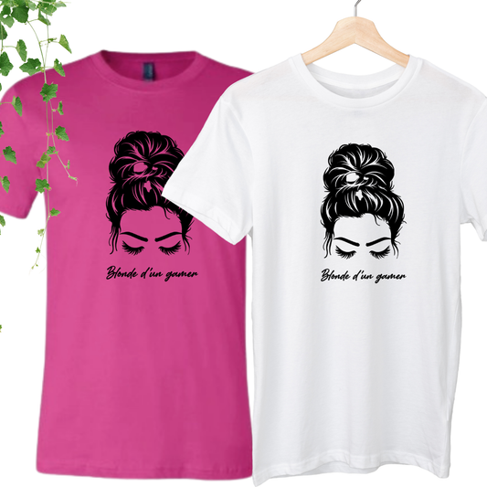T-Shirt - Blonde d'un Gamer