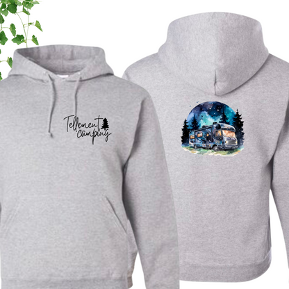 Hoodie - Camping en motorisé