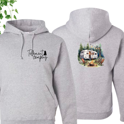 Hoodie - Camping en famille