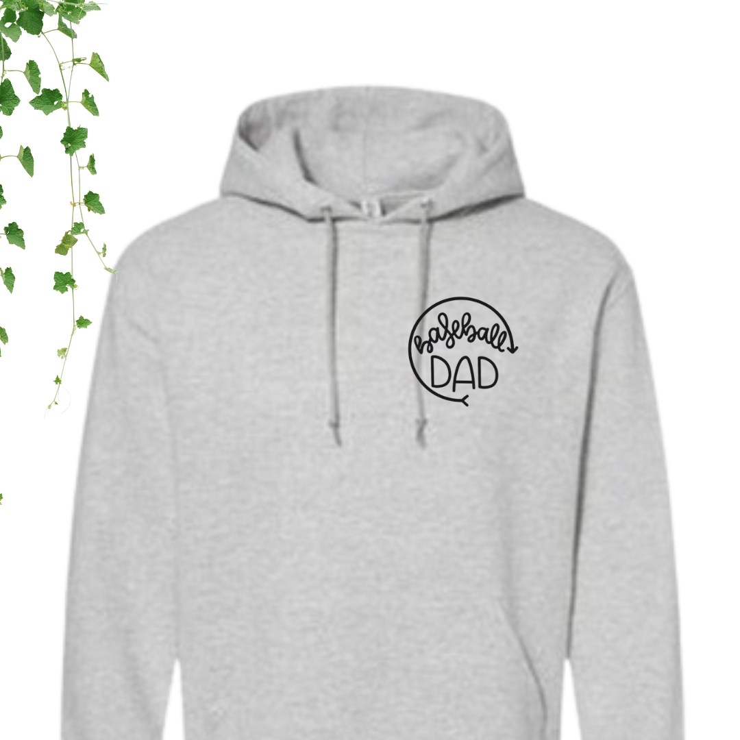 Hoodie - Baseball dad