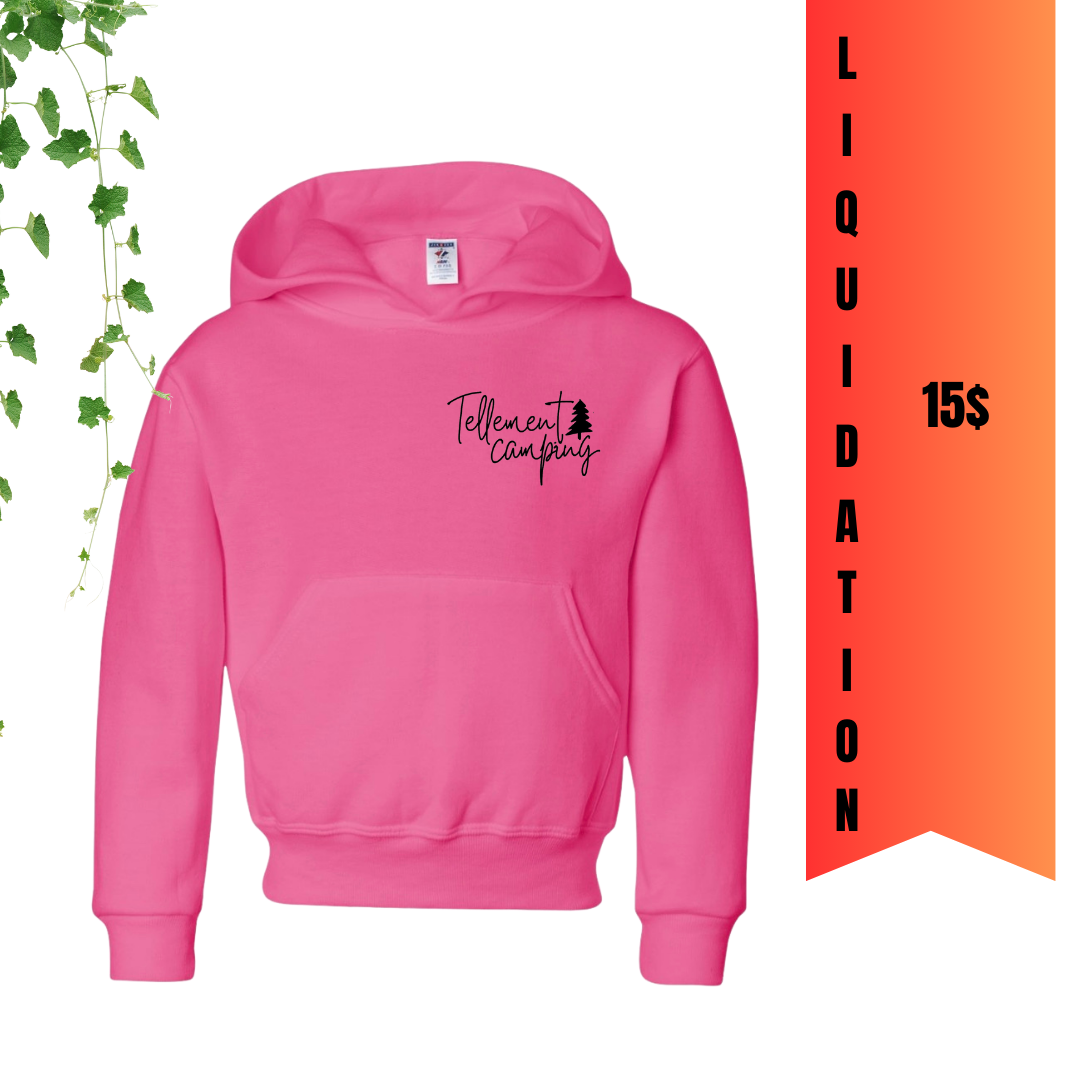 Hoodie pour enfant - Tellement Camping
