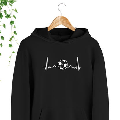Hoodie - Ligne du cœur soccer