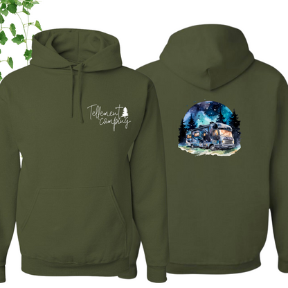 Hoodie - Camping en motorisé