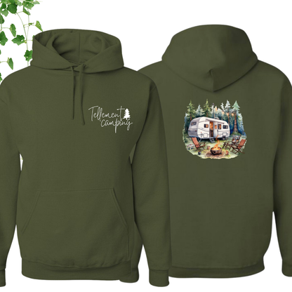 Hoodie - Camping en famille