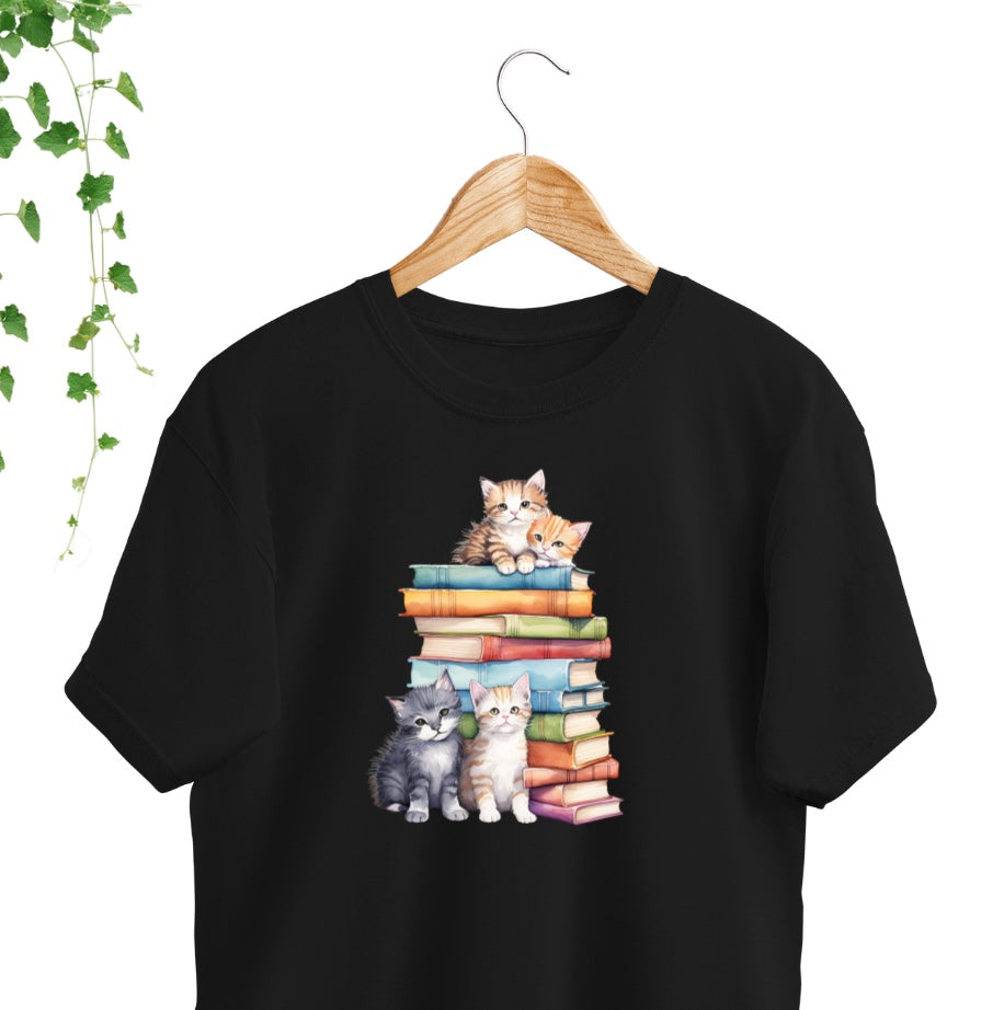 T-Shirt - Chatons colorés