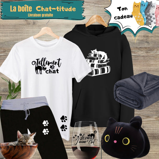 La boîte Chat-titude 🐾 Livraison gratuite