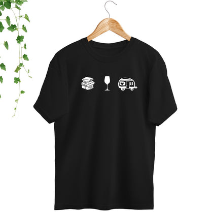 T-Shirt - Lire en camping