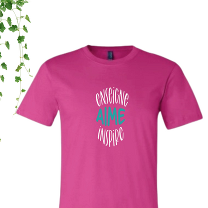 T-Shirt - Enseigne Aime Inspire