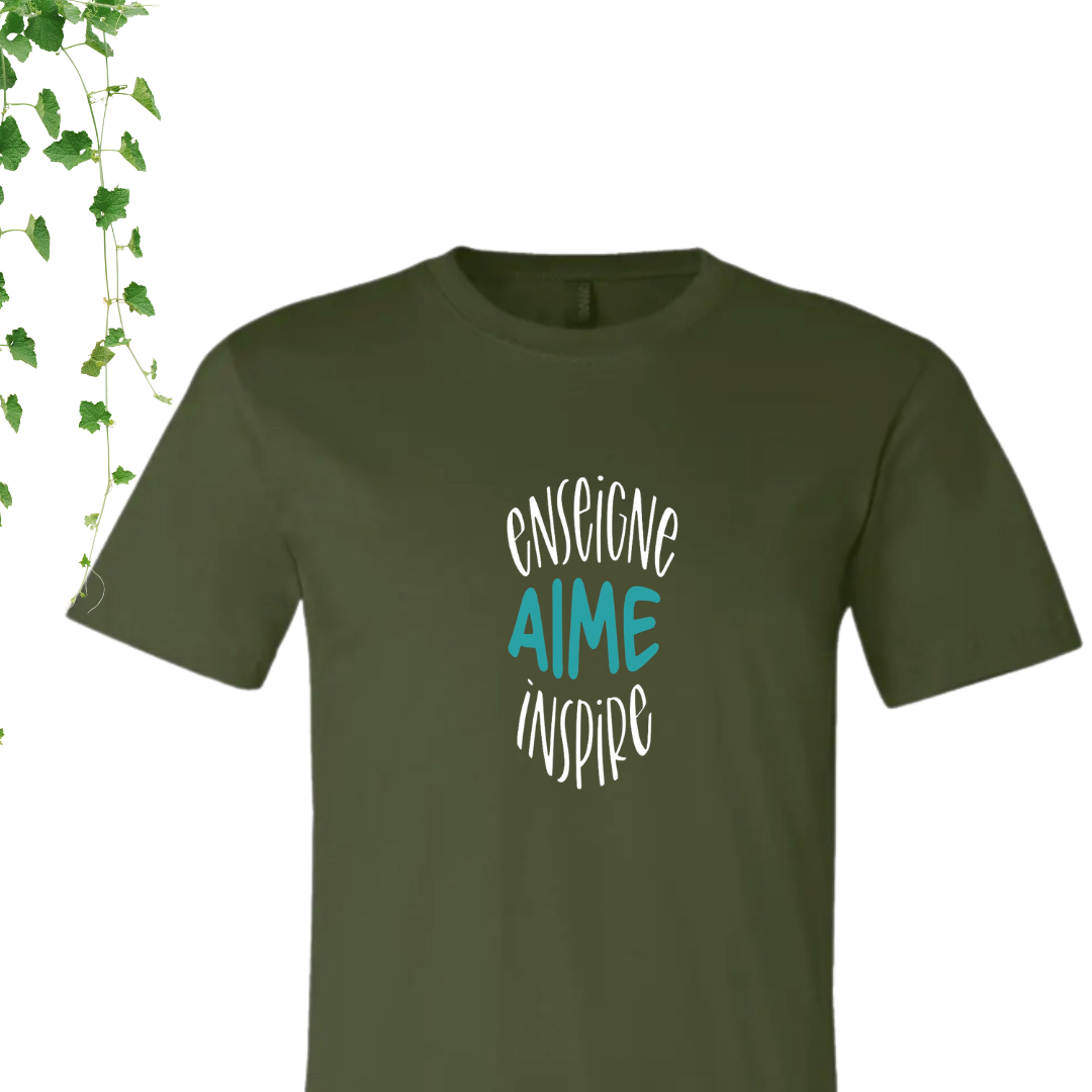 T-Shirt - Enseigne Aime Inspire