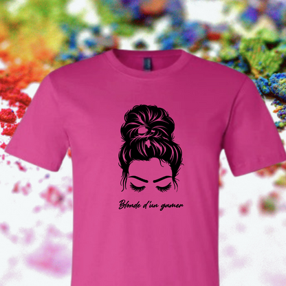 T-Shirt - Blonde d'un Gamer