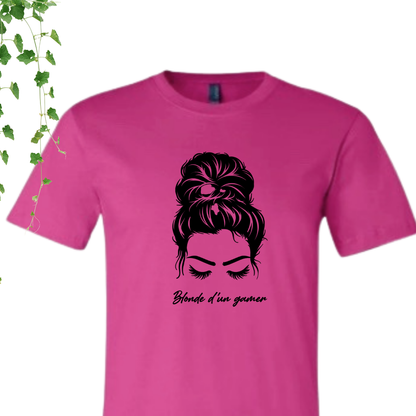 T-Shirt - Blonde d'un Gamer