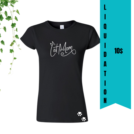 T-Shirt - Cat Mom