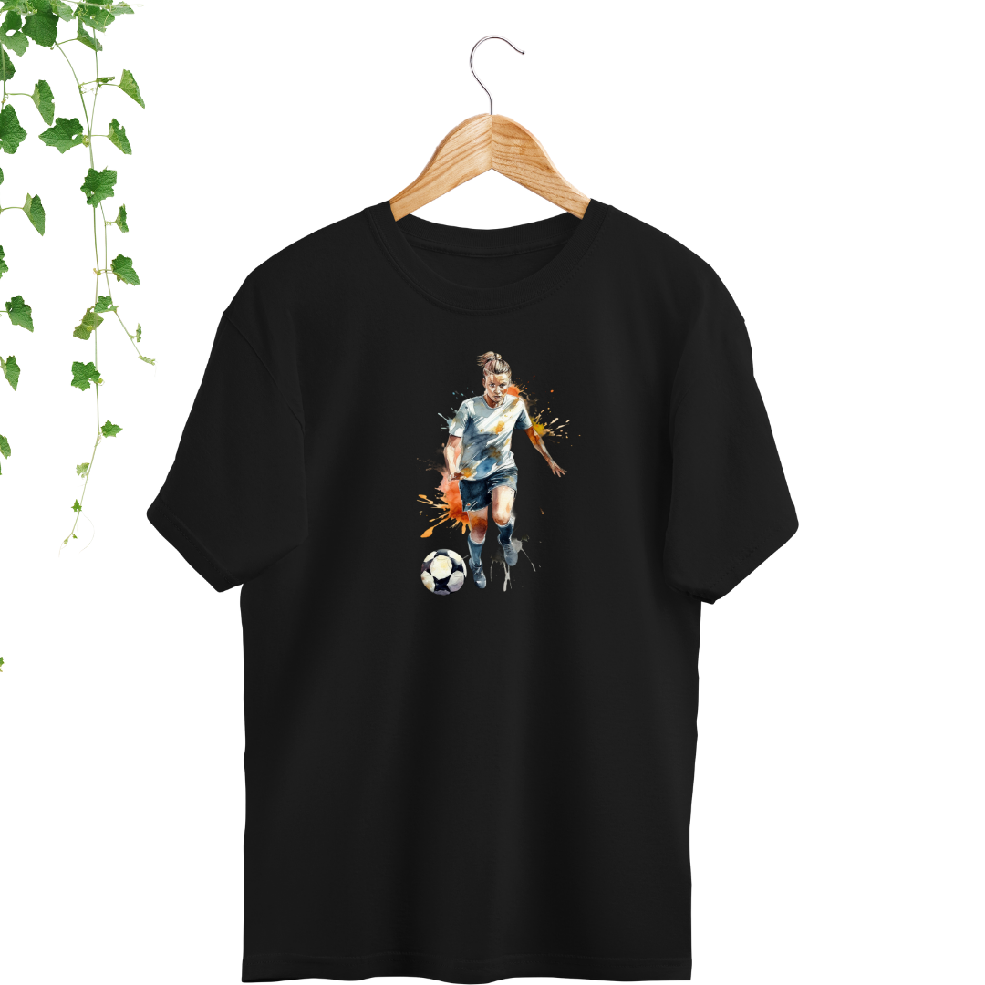 T-Shirt - Joueuse de soccer