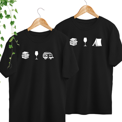 T-Shirt - Lire en camping