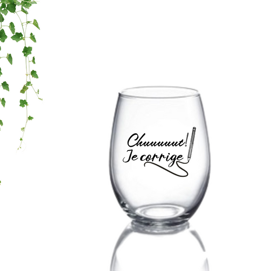 Verre - Chuuuuut! Je corrige