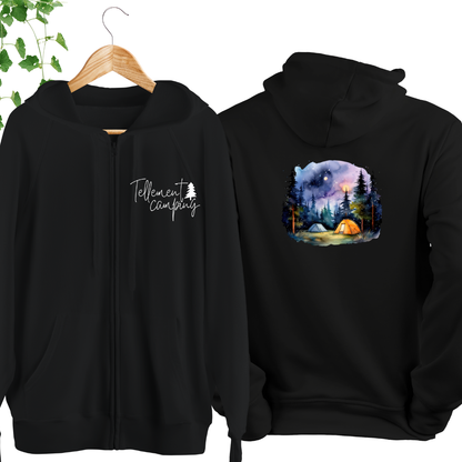 Veste fermeture éclair - Camping sauvage